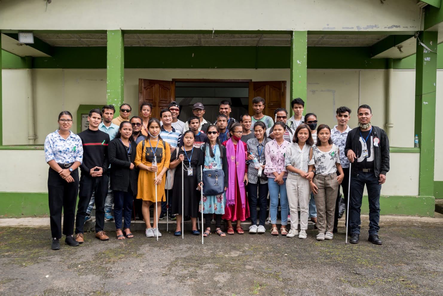 group photo of Blind Lead Trust